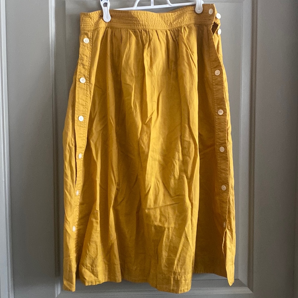 Madewell midi skirt